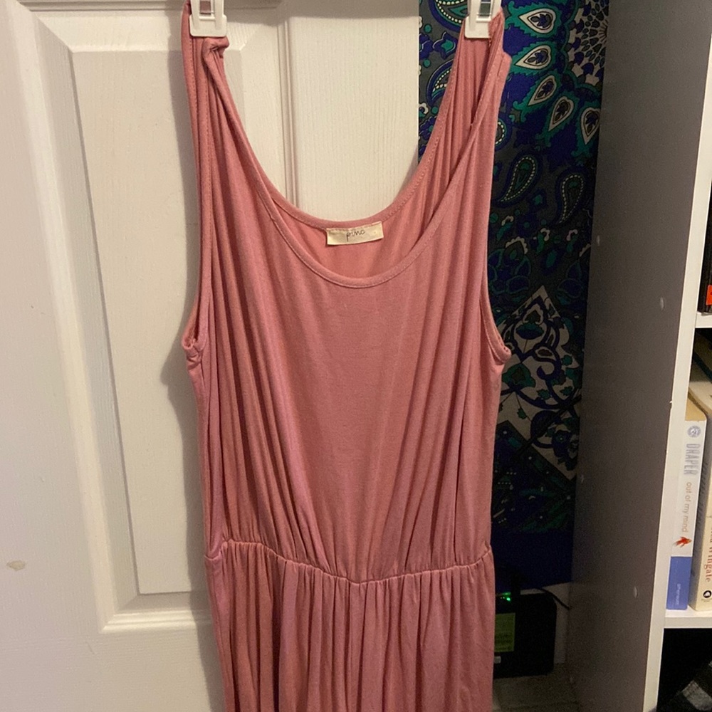 Pink romper size medium